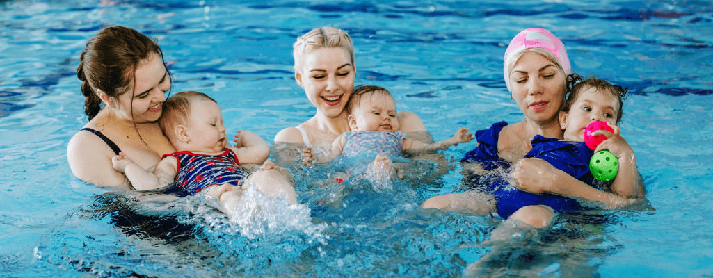 nauka pływania dla niemowlaków