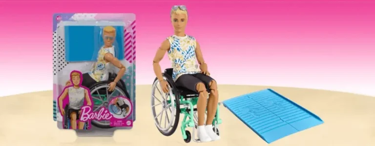 barbie na wózku inwalidzkim